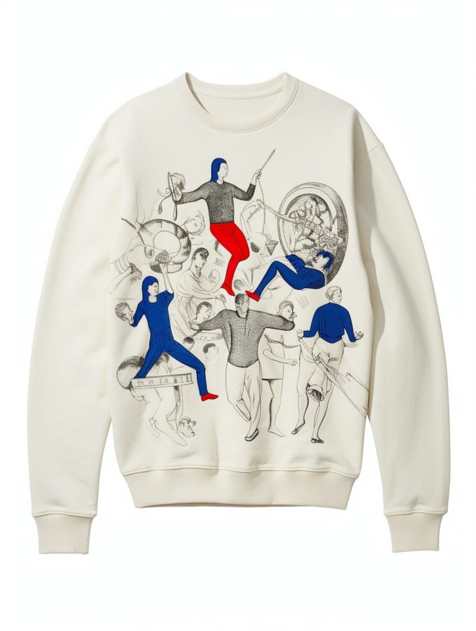Dynamic Sketches Sports Illustrated Sweatshirt