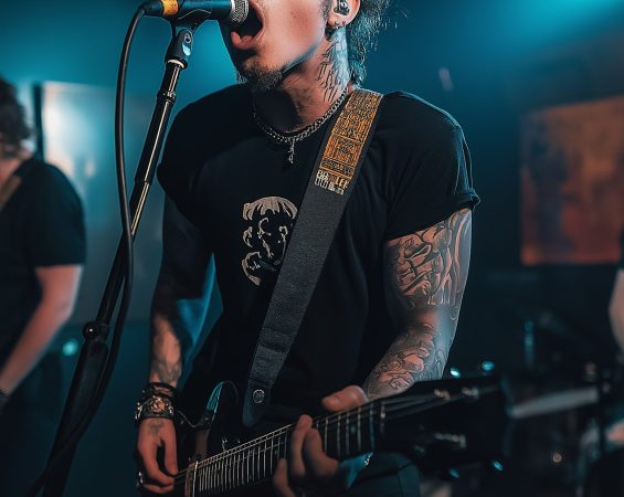 Punk Rock Musician Live Performance